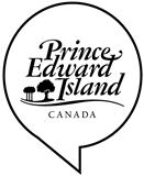 Government of Prince Edward Island wordmark in bubble